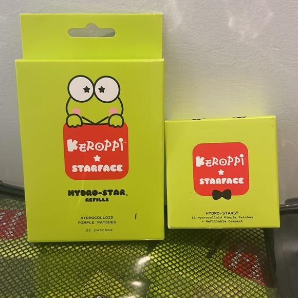 Starface Keroppi hydro-star pimple patches BOTH The compact plus the refills - Picture 5 of 11